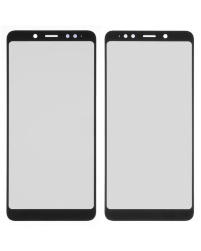 Скло дисплея Xiaomi Redmi Note 5 / Note 5 Pro (Чорне) High Quality