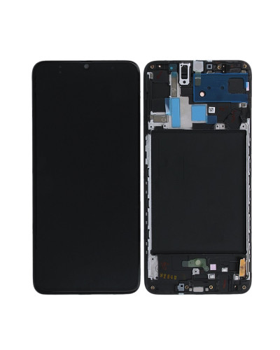 Дисплей Samsung A705 Galaxy A70 2019 з сенсором в рамці (Чорний) Service Original