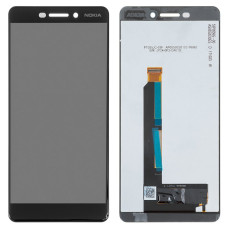 Дисплей Nokia 6.1 / TA-1043 / TA-1045 / TA-1050 / TA-1054 / TA-1068 / TA-1089 з сенсором (Чорний)