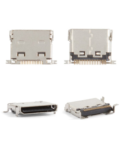 Конектор зарядки Samsung E200 / E390 / E570 / E590 / E740 / E790 / E840 / E950 / J600 / X830 / C520 / U300 (перевернутий)