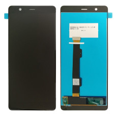 Дисплей Nokia 5.1 / TA-1061 / TA-1075 / TA-1076 / TA-1081 / TA-1088 з сенсором (Чорний) Original China