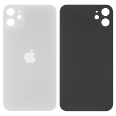 Задня кришка Apple iPhone 11 (White) Більший виріз / Original