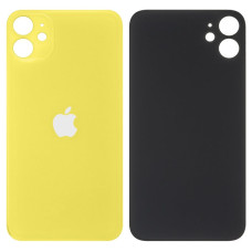 Задня кришка Apple iPhone 11 (Yellow) Більший виріз