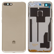 Задня кришка Huawei Y6 2018 з склом камери (Золота) ORIGINAL