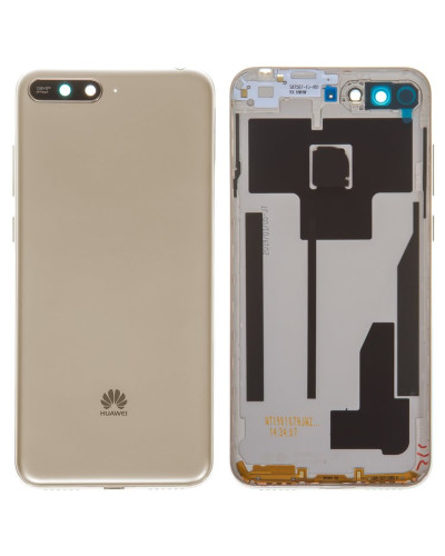 Задня кришка Huawei Y6 2018 з склом камери (Золота) ORIGINAL