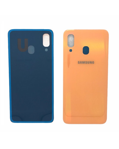 Задня кришка Samsung A405 Galaxy A40 (Рожева) ORIGINAL