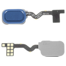 Шлейф Samsung J600 Galaxy J6 2018 / A605 Galaxy A6+ 2018 на відбиток пальця (Синій) Original