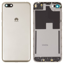Задня кришка Huawei Y5 2018 з склом камери (Золотиста) Original