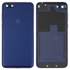 Задня кришка Huawei Y5 2018 з склом камери (Синя) Original