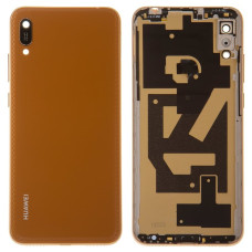 Задня кришка Huawei Y6 2019 з склом камери (Коричнева) Original
