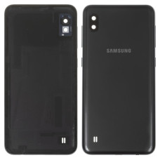 Задня кришка Samsung A105 Galaxy A10 з склом камери (Чорна) Original