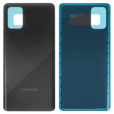 Задня кришка Samsung A715 Galaxy A71 2020 (Чорна)