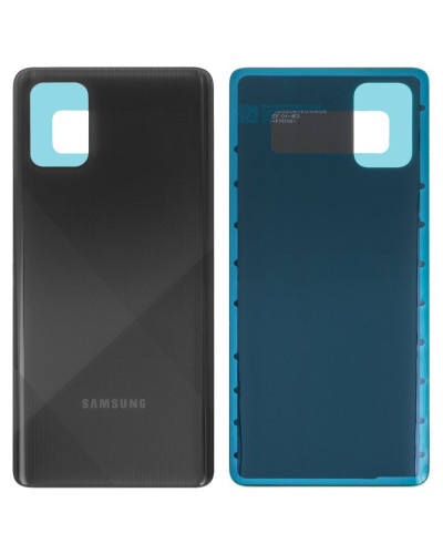 Задня кришка Samsung A715 Galaxy A71 2020 (Чорна)