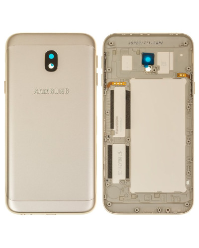 Задня кришка Samsung J330 Galaxy J3 2017 з склом камери (Золотиста) Original