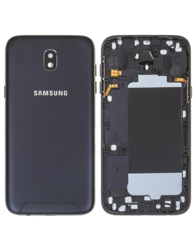Задня кришка Samsung J530 Galaxy J5 2017 з склом камери (Чорна) Original