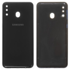 Задня кришка Samsung M205 Galaxy M20 з склом камери (Чорна) Original