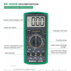 Мультиметр (тестер) BAKU BK-9205B