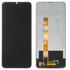 Дисплей Oppo A15 / A15s / A16k / Realme 7i Global / C11 / C12 / C15 / RMX2180 / RMX2189 / RMX2185 з сенсором FPC-HTF065H093-A0 (Чорний) Original China