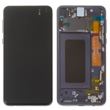 Дисплей Samsung G970 Galaxy S10e з сенсором в рамці (Чорний) Service Original