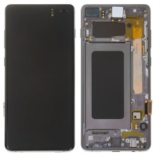 Дисплей Samsung G975 Galaxy S10 Plus з сенсором в рамці (Чорний) Service Original