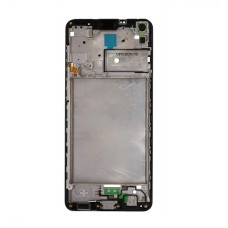 Рамка Samsung A217 Galaxy A21s (Чорна) Original