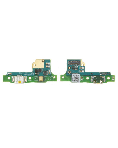 Плата зарядки Huawei Y5 2017 Dual Sim / Y7 / Nova Lite Plus з компонентами