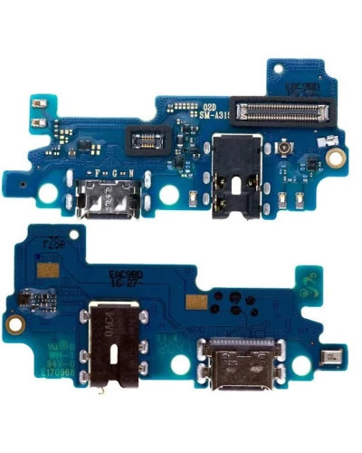 Плата зарядки Samsung A315 Galaxy A31 2020 з компонентами / ORIGINAL