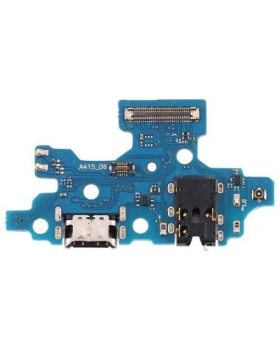 Плата зарядки Samsung A415 Galaxy A41 2020 з компонентами / ORIGINAL
