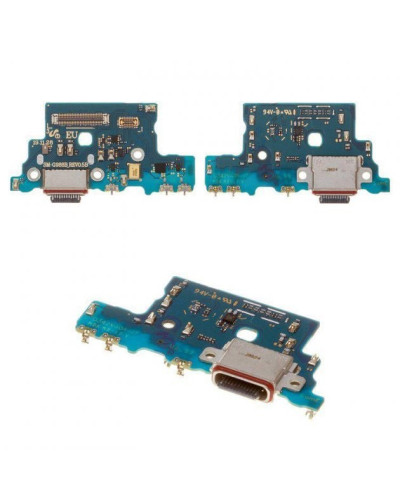 Плата зарядки Samsung G988 Galaxy S20 Ultra з компонентами / ORIGINAL
