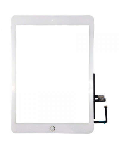 Сенсор Apple iPad 9.7 2018 / A1893 / A1954 з кнопкою Home (Білий) Original China