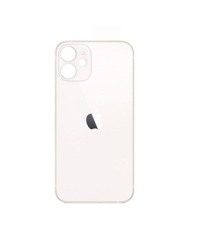 Задня кришка Apple iPhone 12 MINI (White) Більший виріз