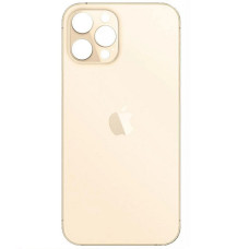 Задня кришка Apple iPhone 12 Pro (Gold) Більший виріз / Original