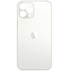Задня кришка Apple iPhone 12 Pro (Silver) Більший виріз / Original