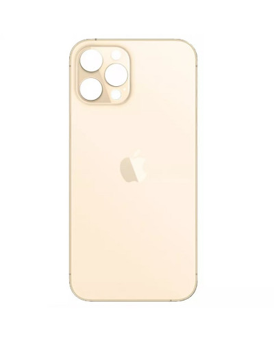 Задня кришка Apple iPhone 12 Pro MAX (Gold) Більший виріз / Original