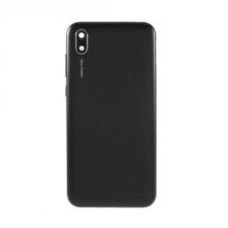 Задня кришка Huawei Y5 2019 з склом камери (Чорна) Original