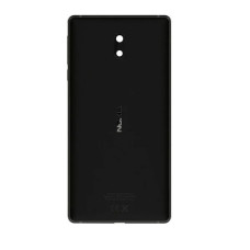 Задня кришка Nokia 3 з склом камери (Чорна) Original