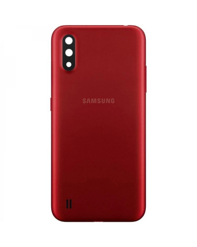 Задня кришка Samsung A015 Galaxy A01 2020 (Червона) Original