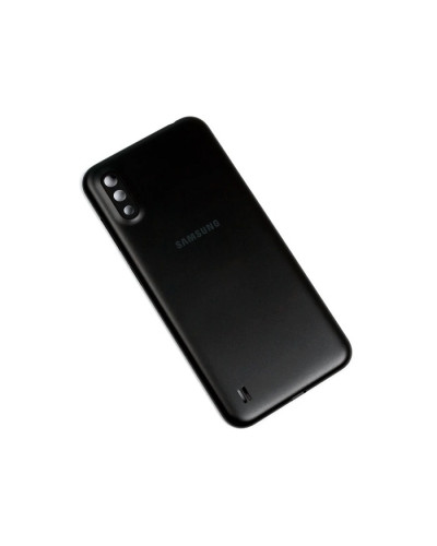 Задня кришка Samsung A015 Galaxy A01 2020 (Чорна) Original