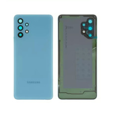 Задня кришка Samsung A325 Galaxy A32 4G 2021 з склом камери (Синя) Original China
