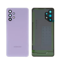 Задня кришка Samsung A325 Galaxy A32 4G 2021 з склом камери (Фіолетова) Original China