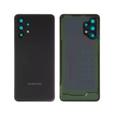 Задня кришка Samsung A325 Galaxy A32 4G 2021 з склом камери (Чорна) Original China