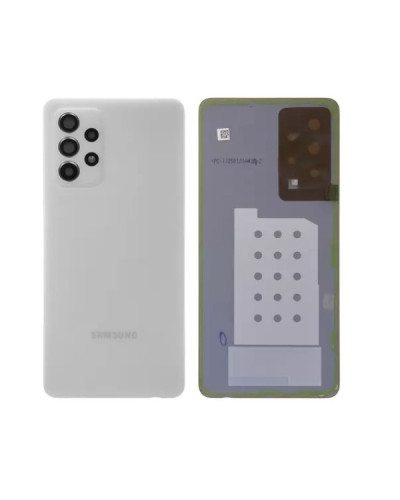 Задня кришка Samsung A525 Galaxy A52 2021 з склом камери (Біла) Original China