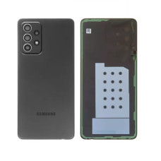 Задня кришка Samsung A525 Galaxy A52 2021 з склом камери (Чорна) Original China