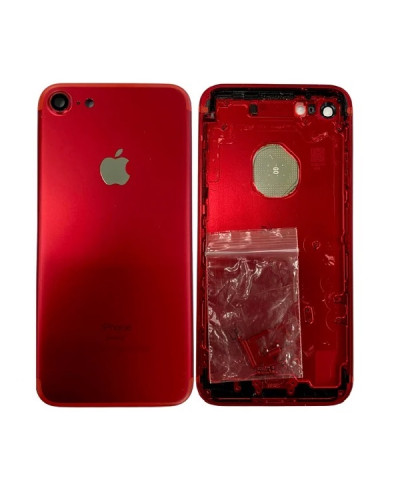 Корпус Apple iPhone 7 (RED) з склом камери / Original PRC