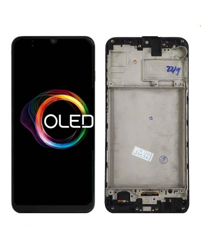 Дисплей Samsung M307 Galaxy M30s 2019  з сенсором в рамці (Чорний) OLED / BIG LCD