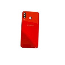 Задня кришка Samsung M305 Galaxy M30 з склом камери (Червона) Original