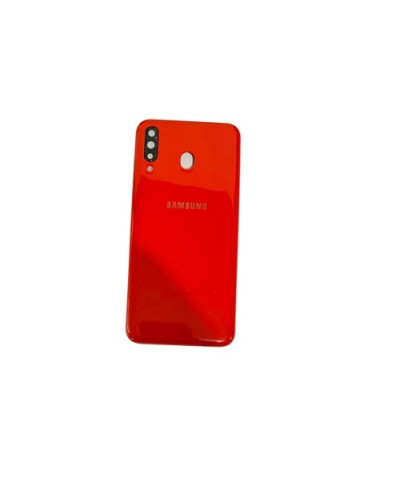 Задня кришка Samsung M305 Galaxy M30 з склом камери (Червона) Original