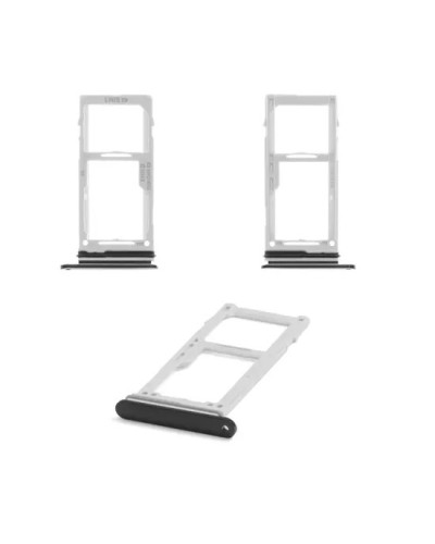 Тримач Sim-карти Samsung G975 Galaxy S10 Plus / G973 Galaxy S10 (Чорний) Dual Sim