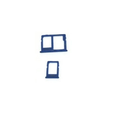 Тримач Sim-карти Samsung J415 Galaxy J4 Plus 2018 / J610 Galaxy J6 Plus 2018 (Синій) Dual Sim