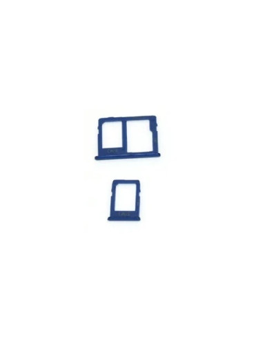 Тримач Sim-карти Samsung J415 Galaxy J4 Plus 2018 / J610 Galaxy J6 Plus 2018 (Синій) Dual Sim